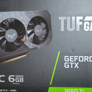 GEFORCE 지포스 GTX 1660Ti 판매합니다