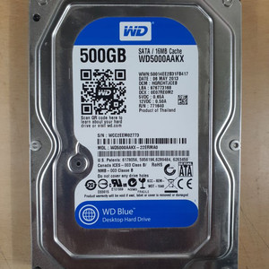 데스크탑용 3.5 인치 하드 HDD 500G