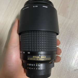 니콘 70-300mm 풀프레임 DSLR 망원렌즈