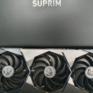 RTX3080 슈프림 (21년2월제조)그래픽카드