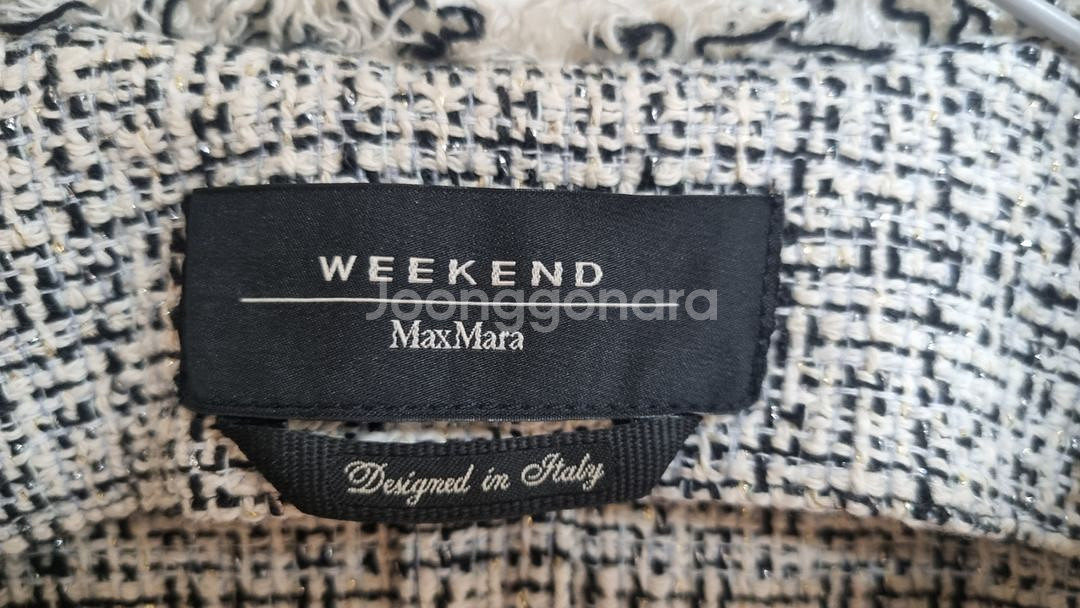 Weekend MaxMara(정품)트위드코트--4
