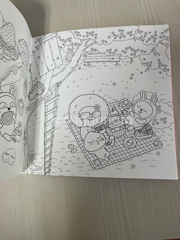 [새상품] 카카오 어피치 색칠공부 책.--2
