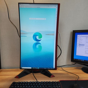 한성 27인치 게이밍모니터 커브드 144hz 1ms