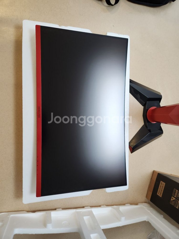한성 27인치 게이밍모니터 커브드 144hz 1ms--8