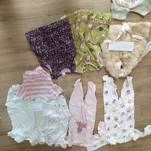 갭베이비원피스.자라 바디수트1~3M,3~6M,밍크뮤85