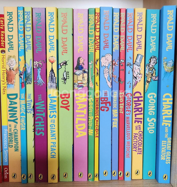 Roald Dahl collction 16종 세트_흑백--0