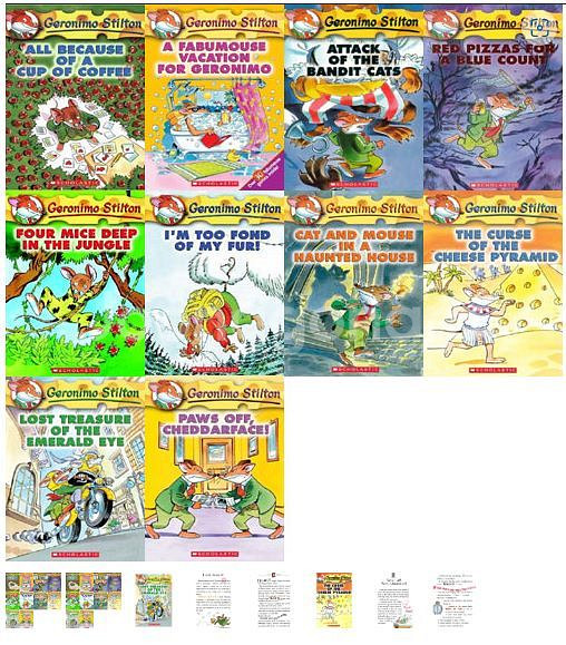 Geronimo Stilton #1~#10 10종--1