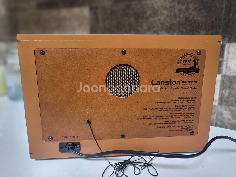 Canston 블루투스 스피커(라디오청취가능)--1