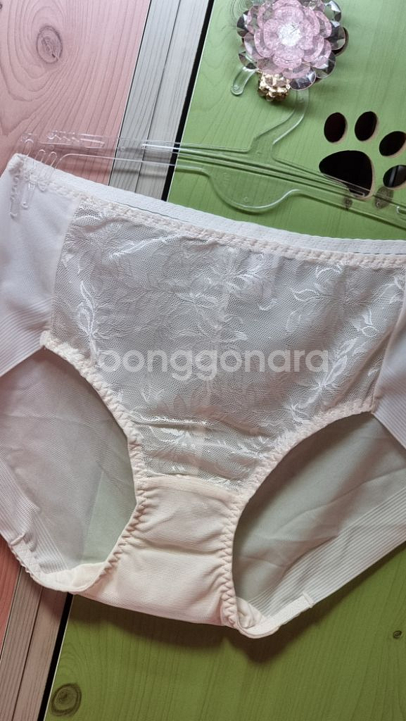 RESTEZBELLE 아이보리 펄 노라인팬티90~95M--3