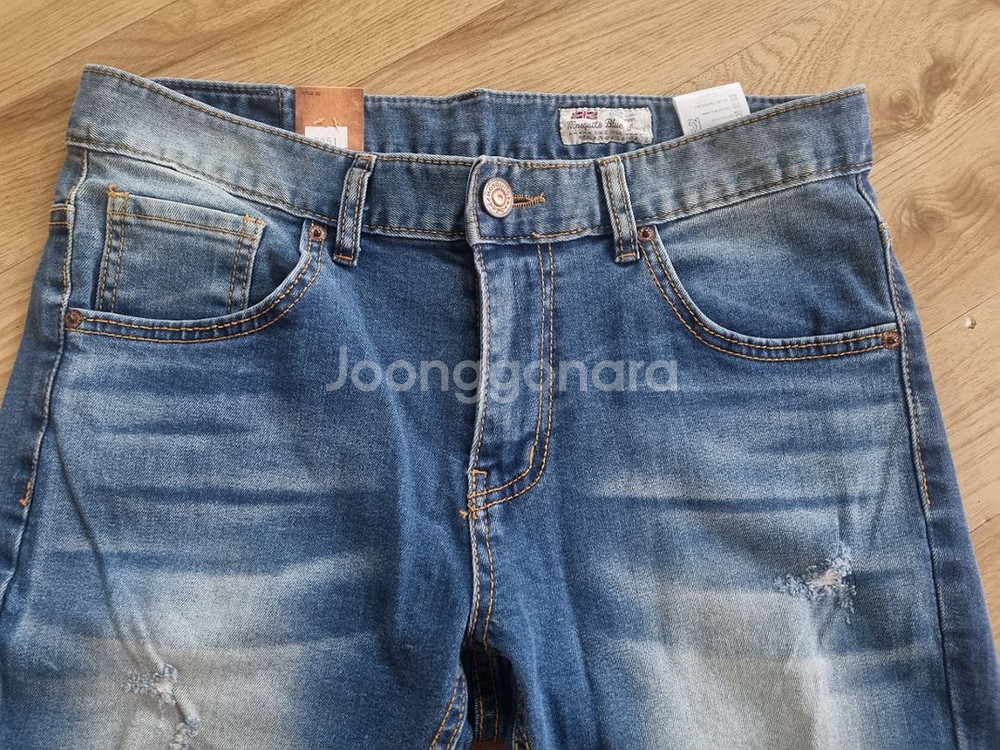 여성 청반바지M 새옷--1