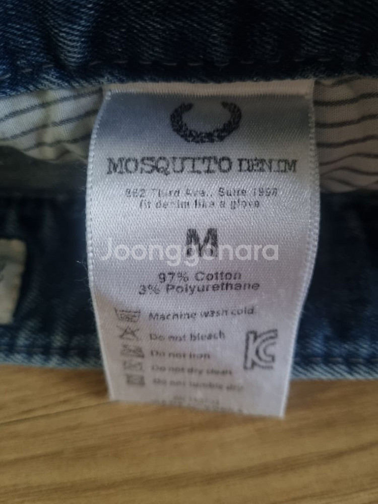 여성 청반바지M 새옷--3