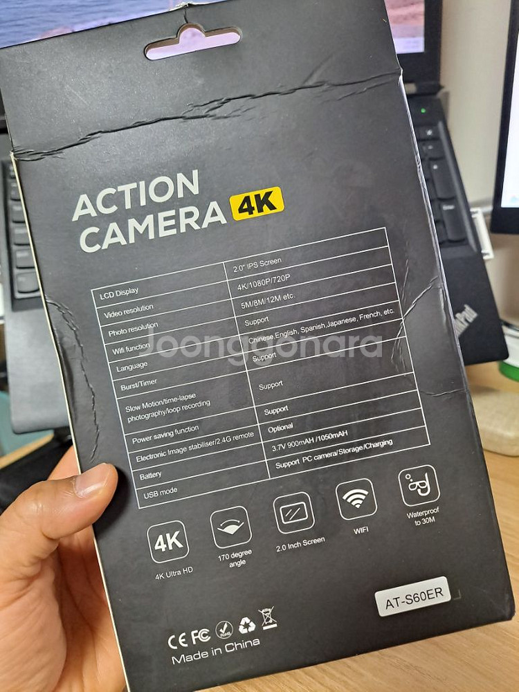 4K 액션캠 팝니다.--7
