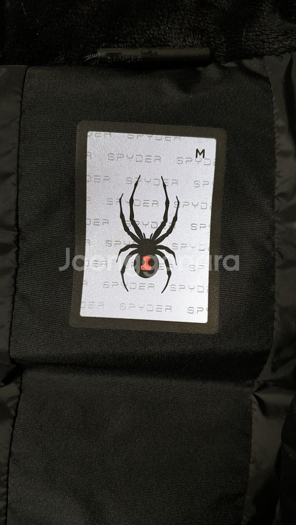 [L] 스파이더 덕다운 패딩점퍼 블랙980--2