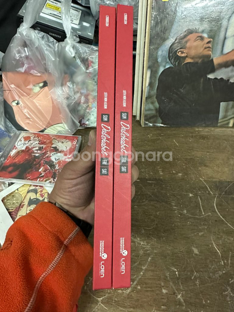 친필싸인CD 달샤벳 미니앨범 10집 금토일,포카--2