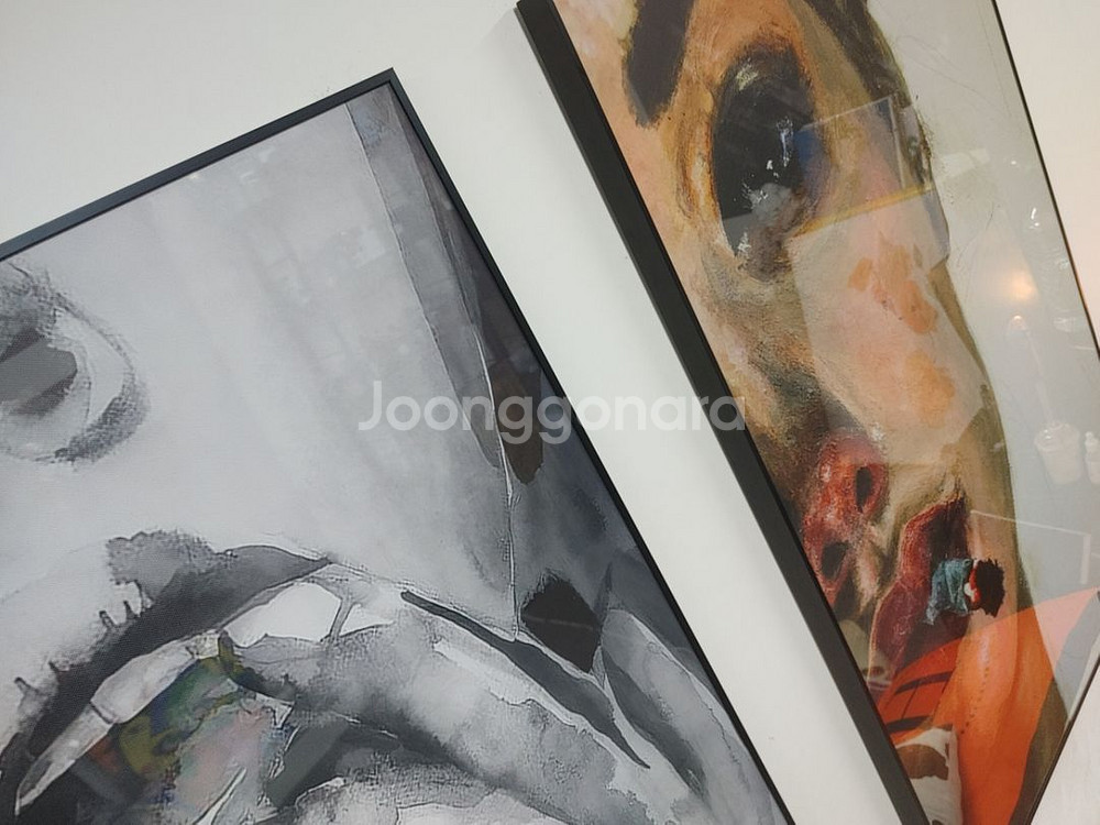 감성 여인 수채화 유화 대형 그림 액자 인테리어 소품--9