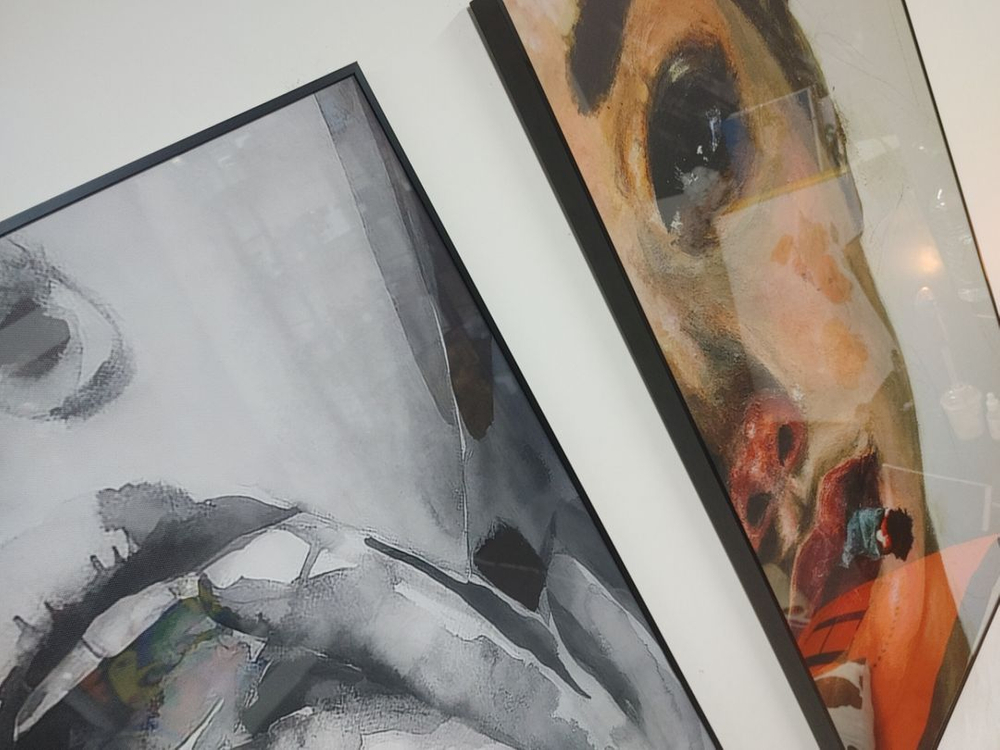 감성 여인 수채화 유화 대형 그림 액자 인테리어 소품 이미지
