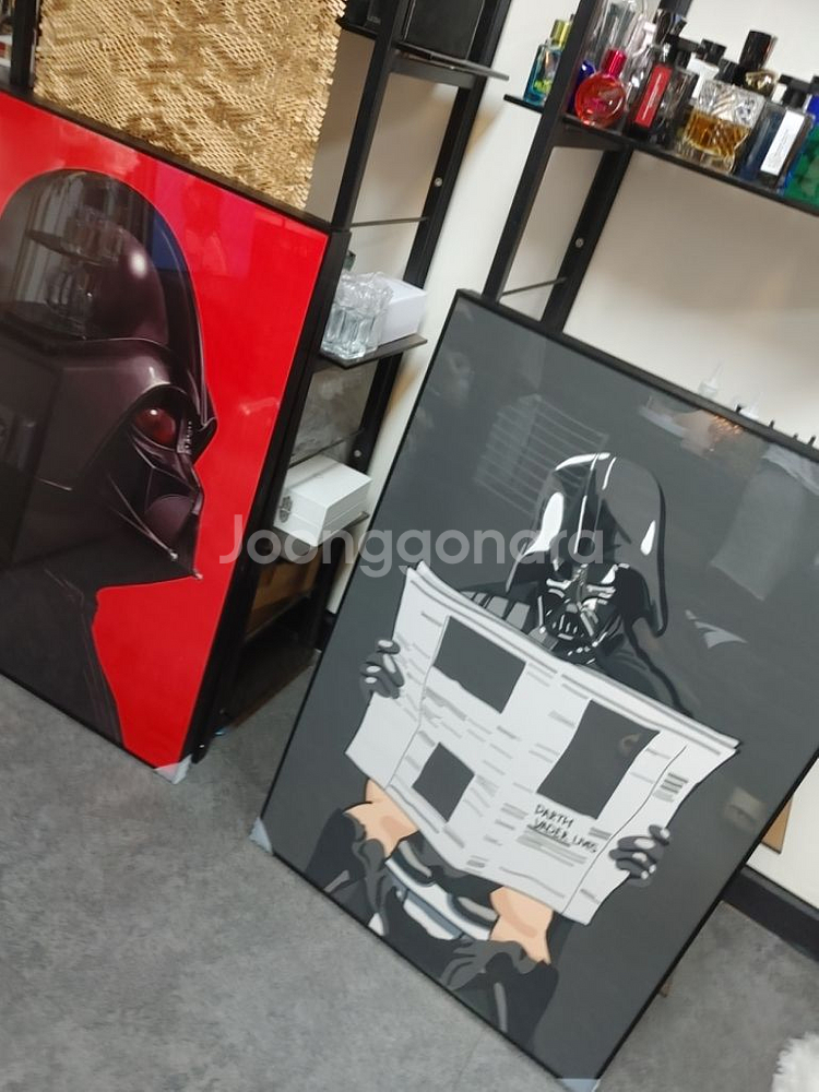 스타워즈 다스베이더 대형 팝아트 그림 액자 럭셔리 소품--4