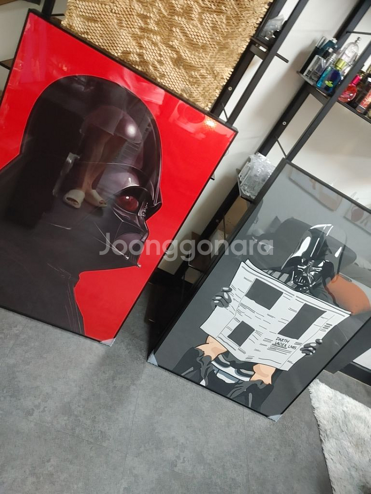 스타워즈 다스베이더 대형 팝아트 그림 액자 럭셔리 소품--3