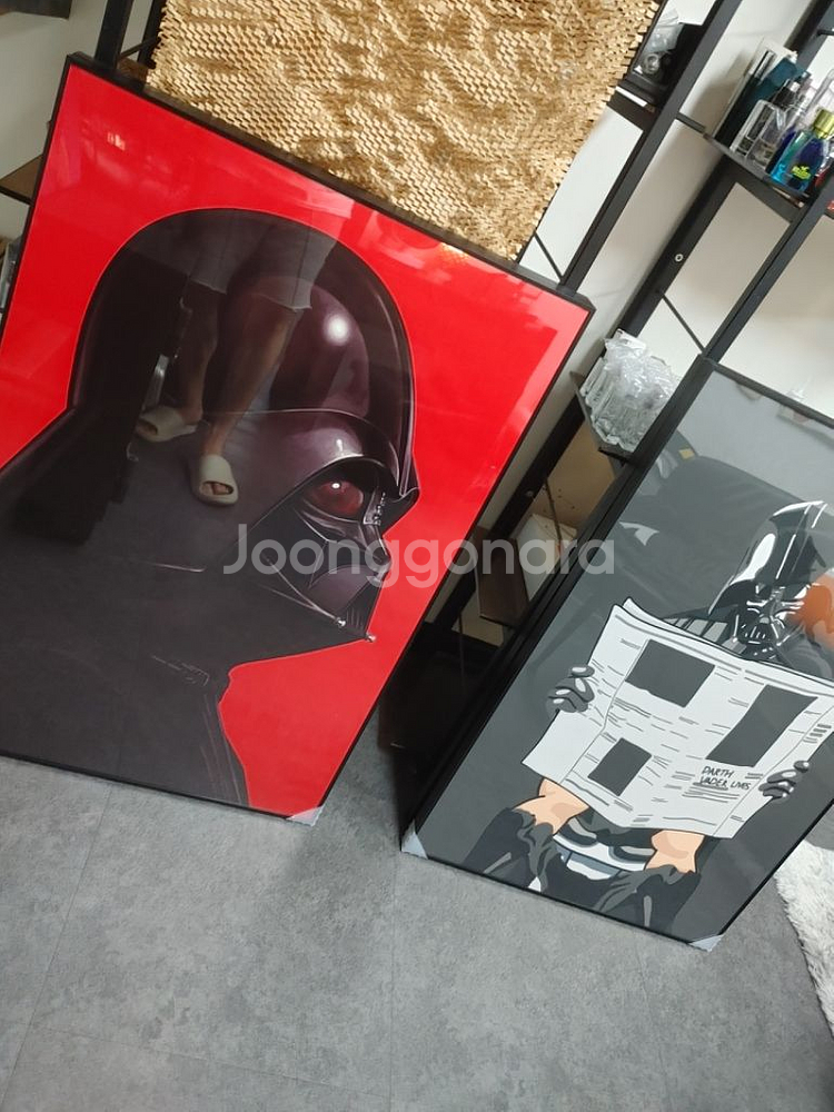 스타워즈 다스베이더 대형 팝아트 그림 액자 럭셔리 소품--9