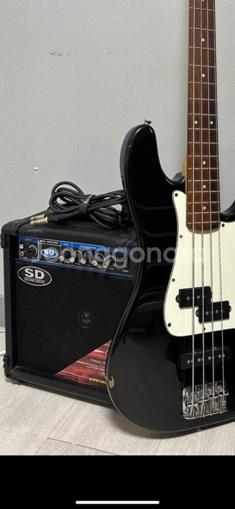 콜트 gb jb 입문용 베이스기타 블랙--1