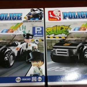 (새상품) 레고 경찰차 /슬루반 경찰차