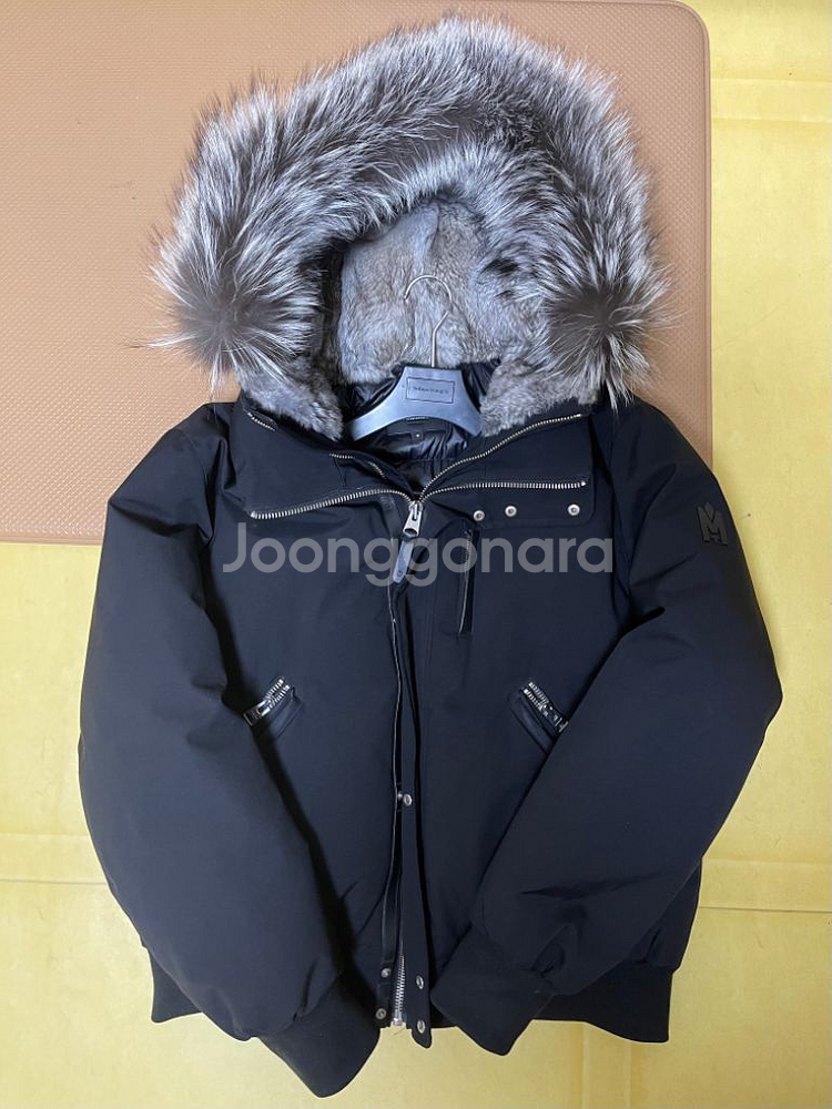 맥케이지딕슨 실버퍼 숏패딩 46 21fw 3xl--1