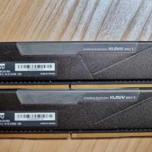 Klevv DDR4-3200 CL18 8GB*2 팝니다