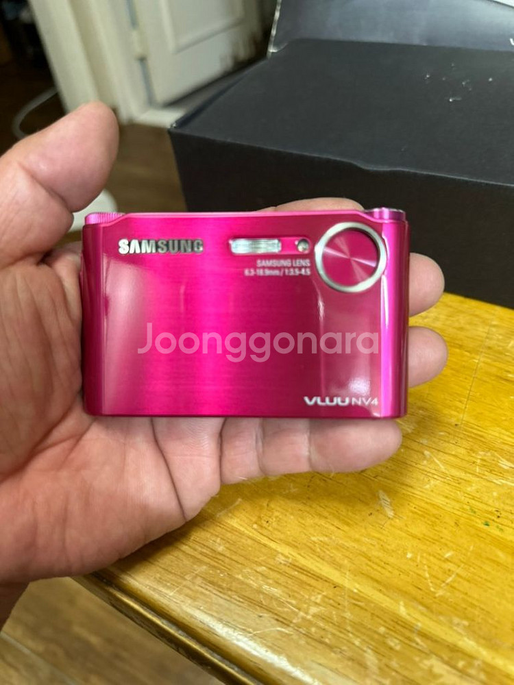삼성 디카VLUU NV4 핑크색820만화소,박스세트,굿--1