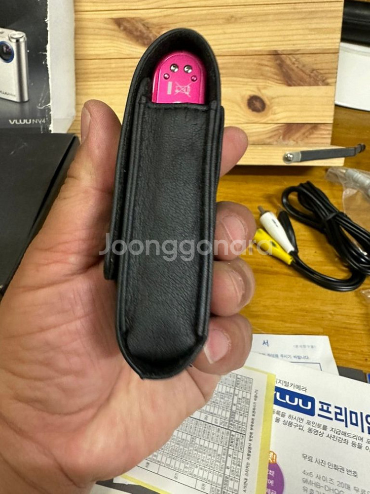 삼성 디카VLUU NV4 핑크색820만화소,박스세트,굿--8