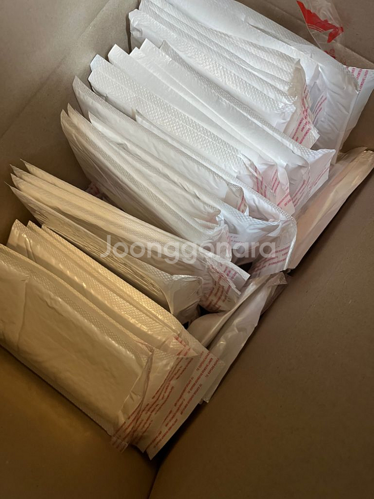 에어캡 안전 뾱뾱이 택배 봉투 100장 팝니다--0