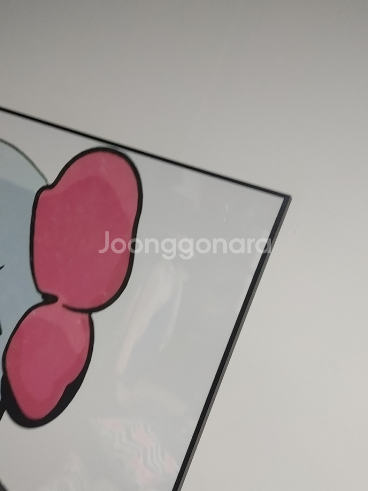 디올 카우스 베어브릭 대형 피규어 그림 액자 콜라보--4