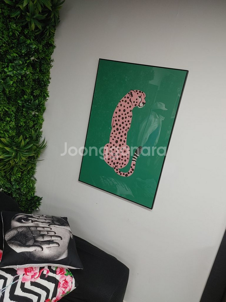 치타 표범 동물 대형 팝아트 그림 액자 인테리어 소품--2