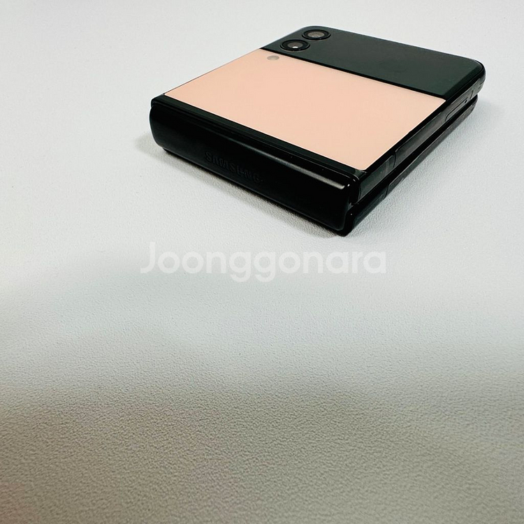 센터판 리퍼폰) Z플립3 제트플립3 단독 핑크 256--8