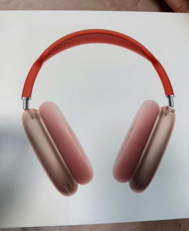 에어팟 맥스 핑크 풀박스 이미지