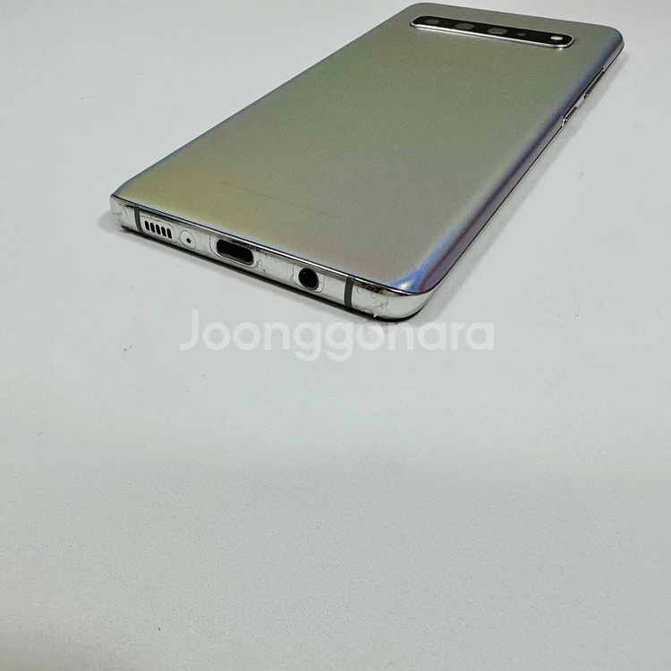 외관S급) 갤럭시 S10 5G .LTE가능 실버 256--7