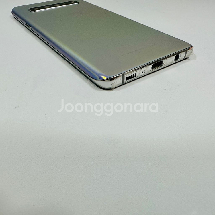 외관S급) 갤럭시 S10 5G .LTE가능 실버 256--8