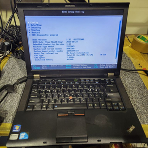 수리용노트북<425>lenovo t410 i5 520