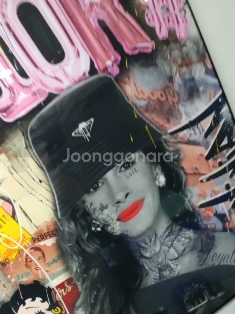 디올 줄리아로버츠 프라다 대형 팝아트 그림 액자 럭셔리--1