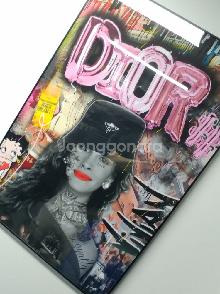 디올 줄리아로버츠 프라다 대형 팝아트 그림 액자 럭셔리--6