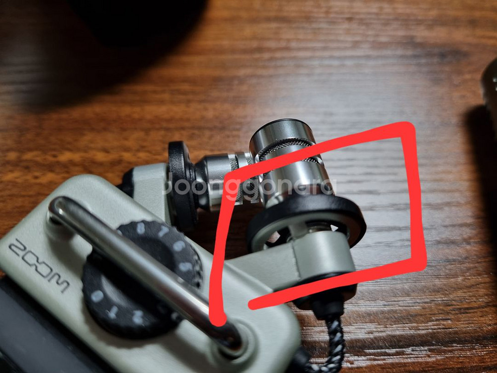 zoom h5 줌 마이크 녹음기 샷건,xy 악세사리포함--4