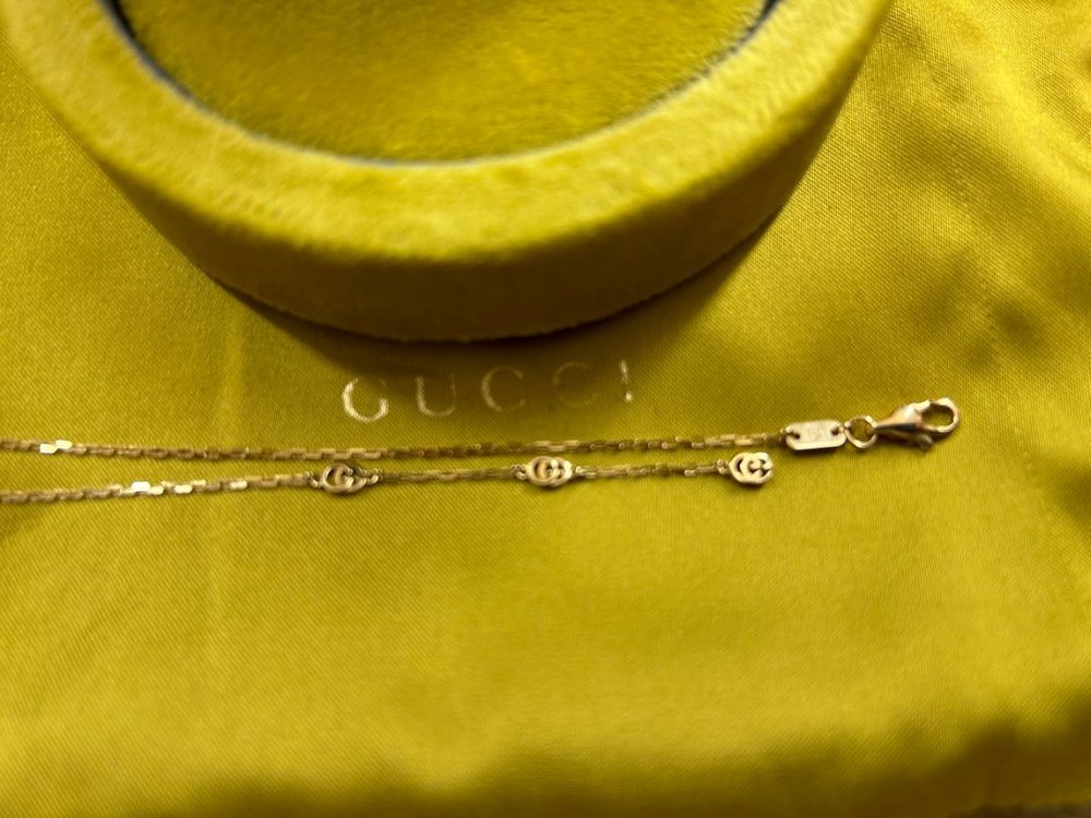 구찌 목걸이--1