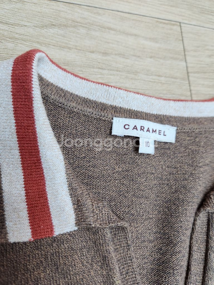 카라멜런던 caramellondon 니트반팔 10세--1