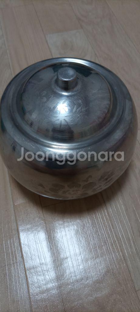 옛날(스텐무늬요강)상태양호합니다--3