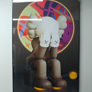 카우스 kaws 베어브릭 대형 피규어 그림 액자 소품