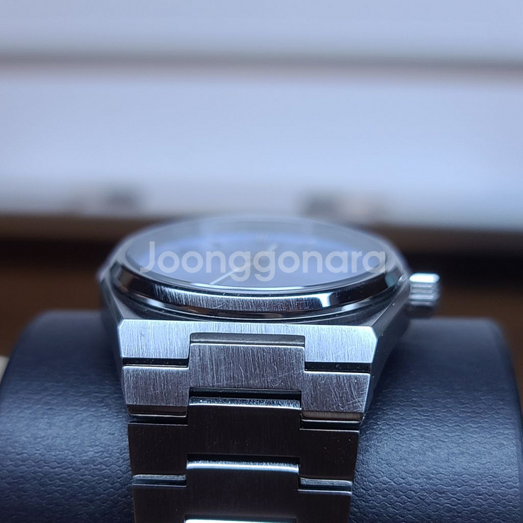 TISSOT 티쏘 prx 35mm 라이트블루 쿼츠 시계--7