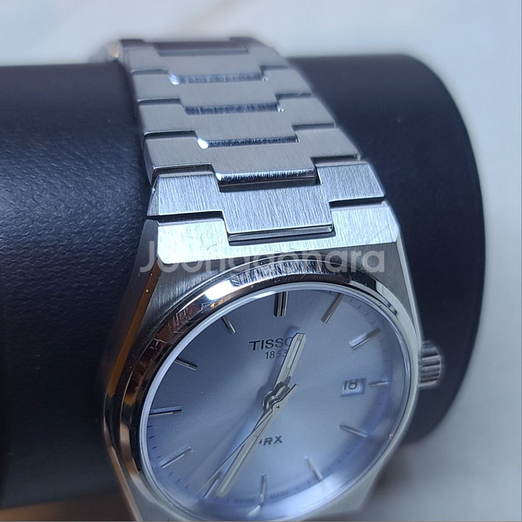 TISSOT 티쏘 prx 35mm 라이트블루 쿼츠 시계--8
