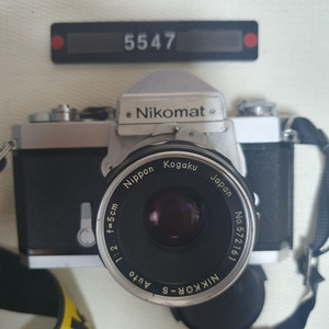 니콘 니코마트 FT 2 필름카메라 1대 2 렌즈