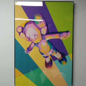 카우스 kaws 베어브릭 대형 피규어 그림 액자 소품