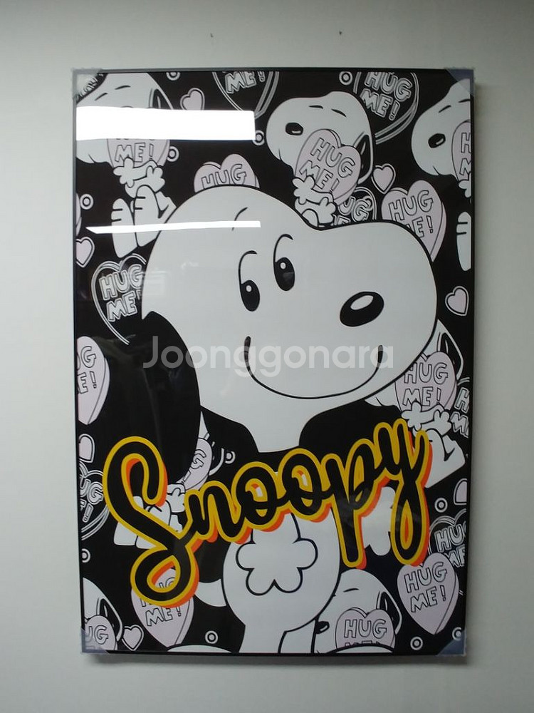 스누피 인형 캐릭터 대형 팝아트 그림 액자 인테리어소품--8
