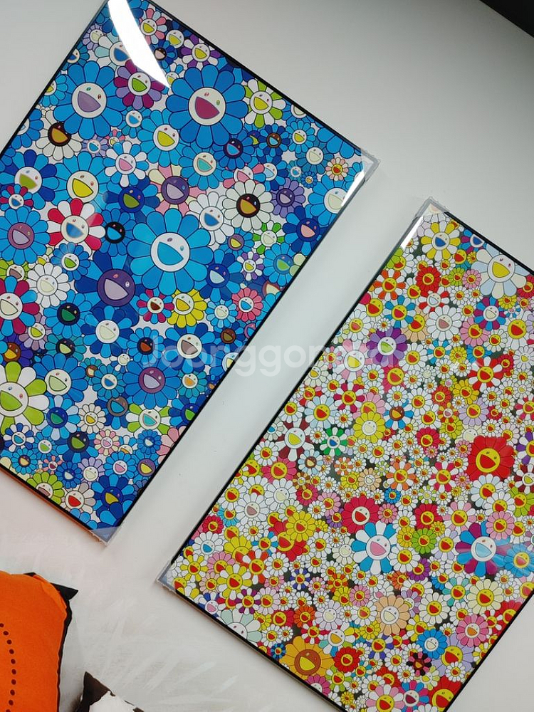 카이카이키키 무라카미다카시 대형 팝아트 그림 액자--1